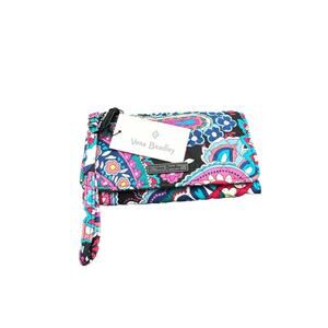 Vera Bradley RFID Tech Smartphone Wristlet Haymarket Paisley NWT